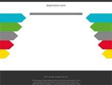 Tablet Screenshot of depresion.com